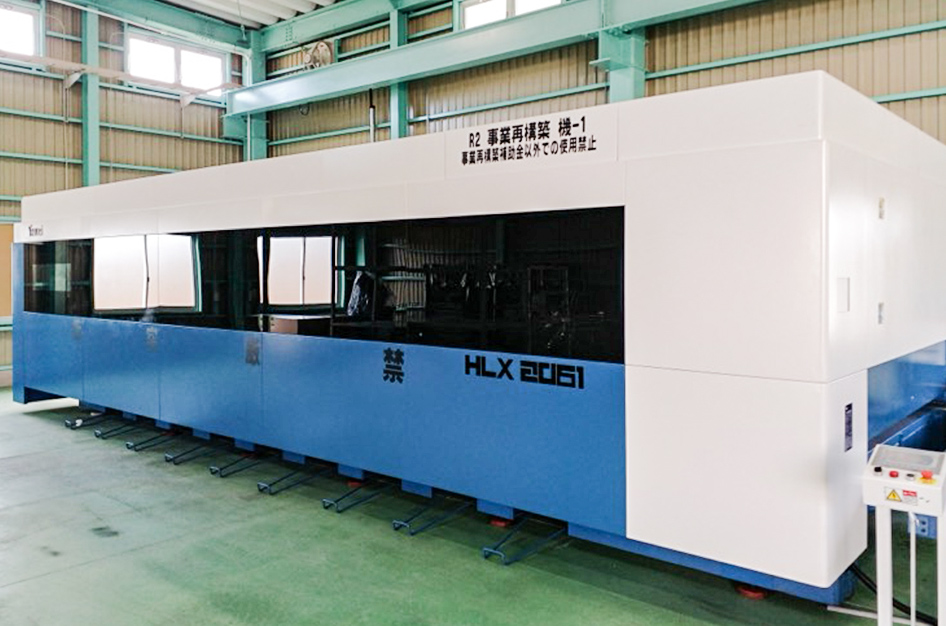 大幸製作所　大型ファイバーレーザー加工機