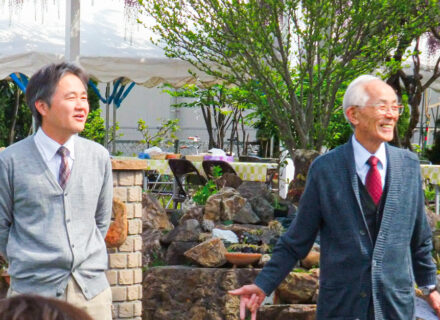 アルファテック先代から望月俊彦社長への引き続きの様子