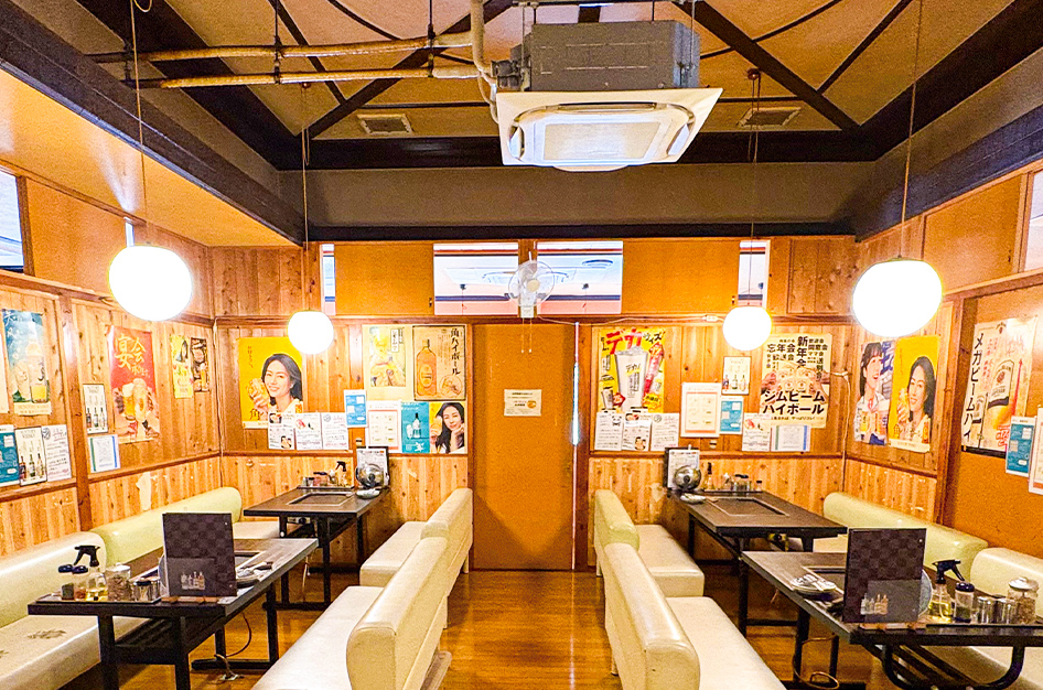 お好み焼 もんじゃ焼 ごぉるど店内