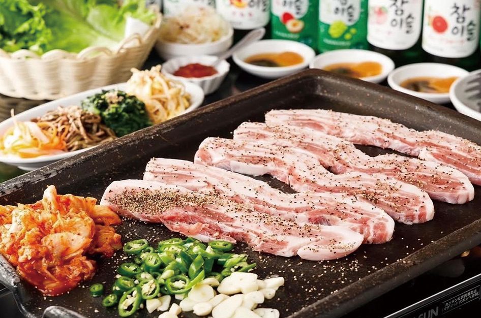 韓国居酒屋ハッシュタグ 小山本店 サムギョプサル